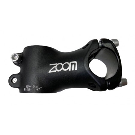 Вынос руля ZOOM TDS-D343B-8 (L-60, 7°, чёрный матовый)